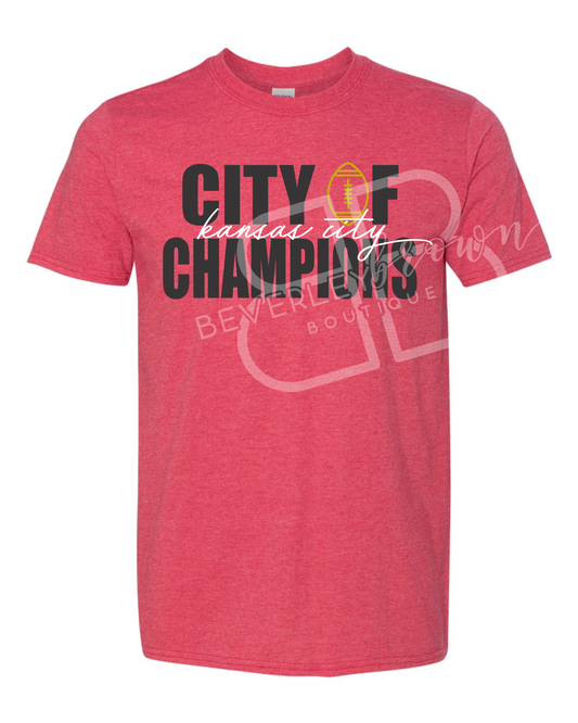 *Whoa Nellie* Heather Red Champions Tee
